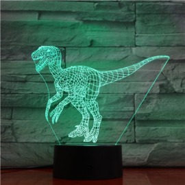 3D LED lámpa - Raptor
