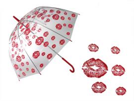 Átlátszó esernyő - csókos