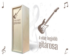 Fa bortartó doboz - A világ legjobb gitárosa