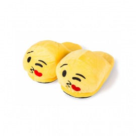 Emoji papucs - Csókos (gyerek)