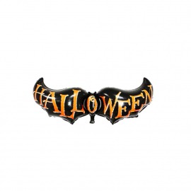 Halloween fólia lufi - denevér Halloween fólia lufi - denevér