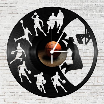 Bakelit óra - Kosárlabdázók