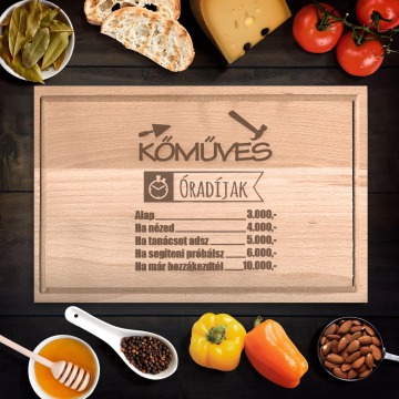 Kőműves vágódeszka - kicsi Kőműves vágódeszka - kicsi