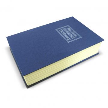 Könyv széf - kék - 24,5cm