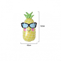 Ananász napszemüvegben fólia lufi